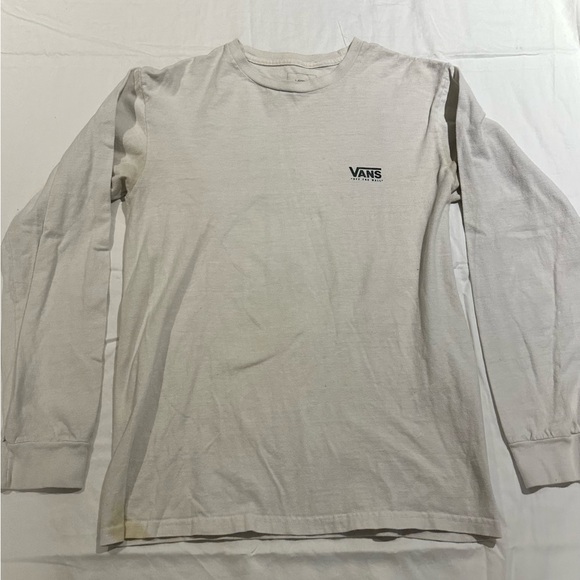 Vans Other - Vans Men's White Long Sleeve Tee